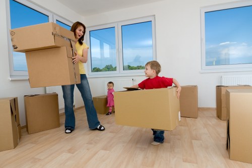 Secure storage environment with clear access routes and safety focus