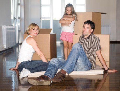 Business staff preparing files and equipment for office removals in Keston
